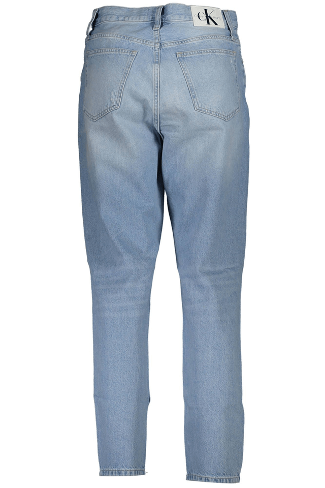 3187CALVIN KLEIN JEANS DENIM DONNA AZZURRO