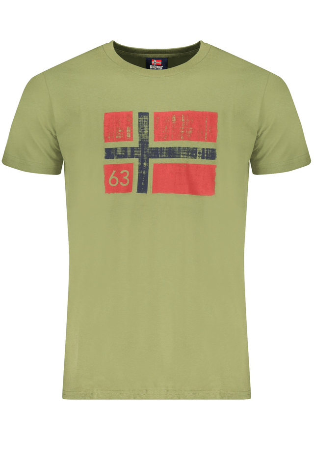 8176NORWAY 1963 T-SHIRT MANICHE CORTE UOMO VERDE