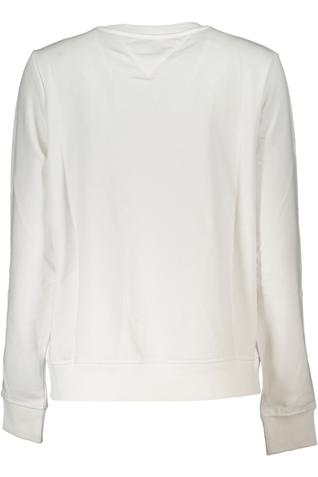 5661TOMMY HILFIGER FELPA SENZA ZIP DONNA BIANCO