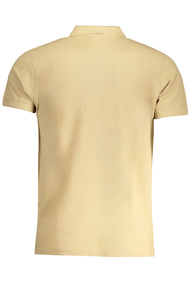 8980CAVALLI CLASS POLO MANICHE CORTE UOMO BEIGE