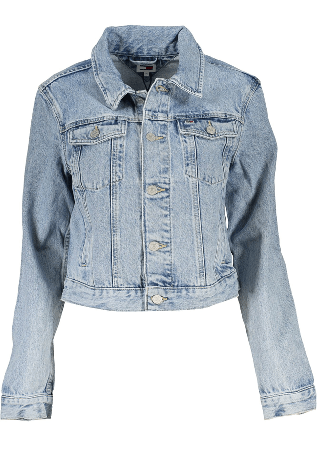 8312TOMMY HILFIGER GIACCA SPORTIVA DONNA AZZURRO