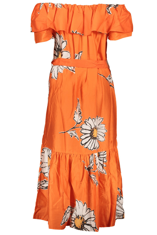 8198DESIGUAL ABITO LUNGO DONNA ARANCIO