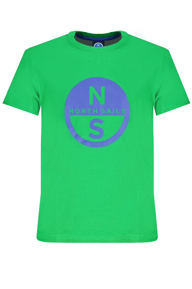 8614NORTH SAILS T-SHIRT MANICHE CORTE BAMBINO VERDE