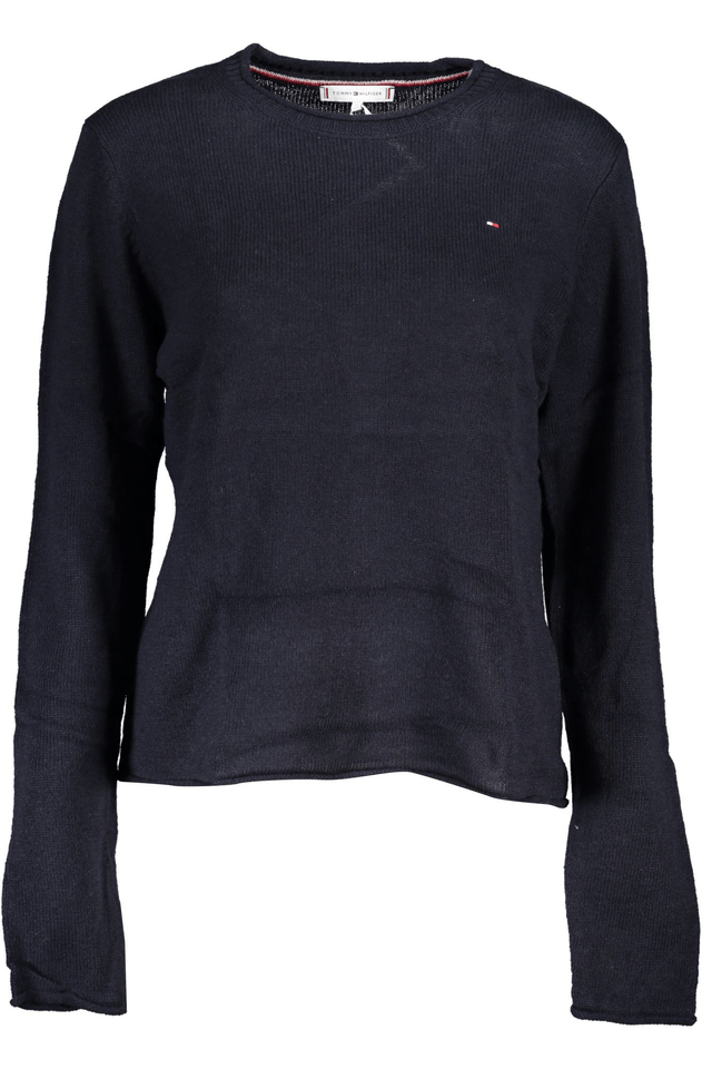 5865TOMMY HILFIGER MAGLIA DONNA BLU