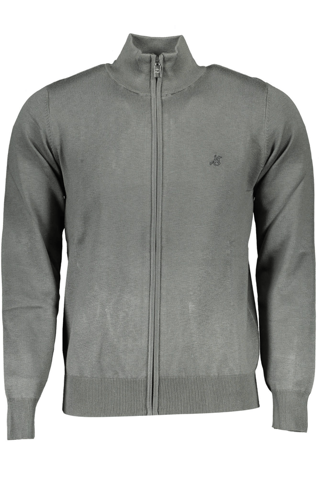 2402U.S. GRAND POLO CARDIGAN UOMO VERDE