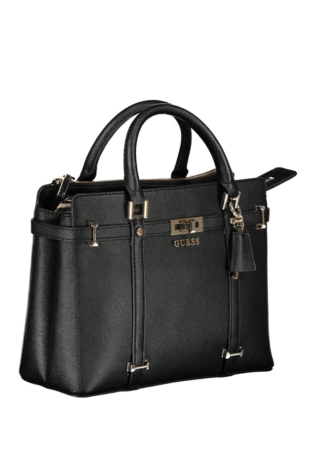 6848GUESS JEANS BORSA DONNA NERO