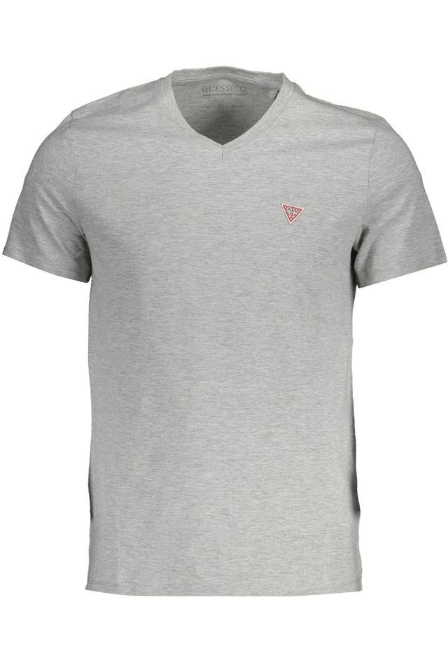 610GUESS JEANS T-SHIRT MANICHE CORTE UOMO GRIGIO