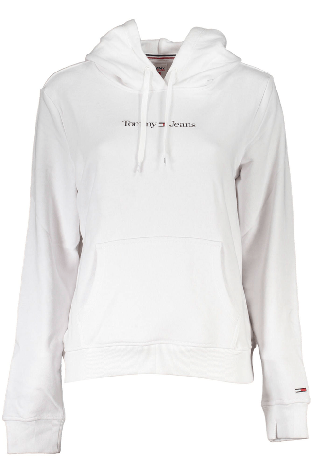 4491TOMMY HILFIGER FELPA SENZA ZIP DONNA BIANCO