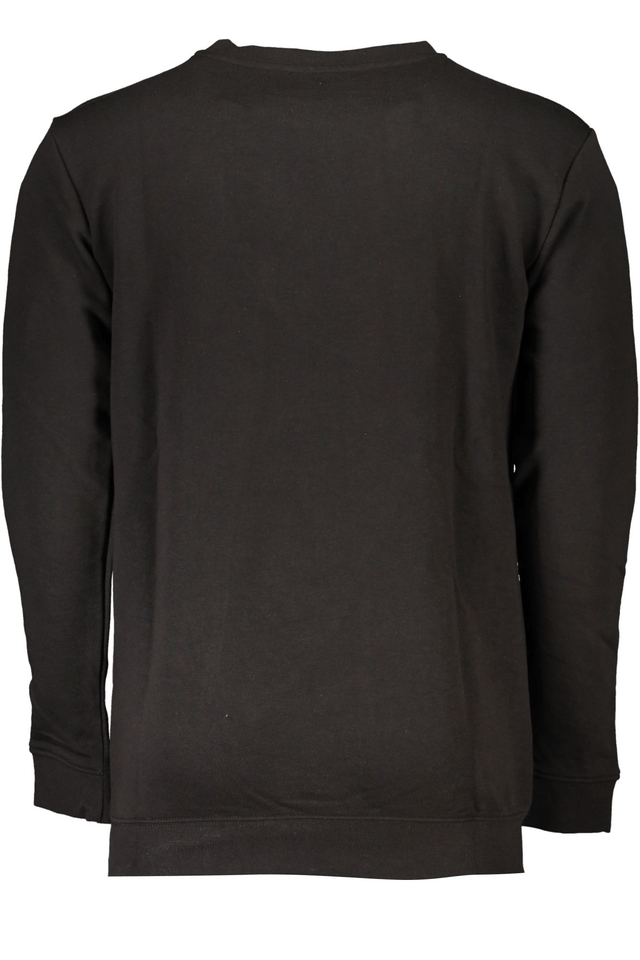 6755CAVALLI CLASS FELPA SENZA ZIP UOMO NERO