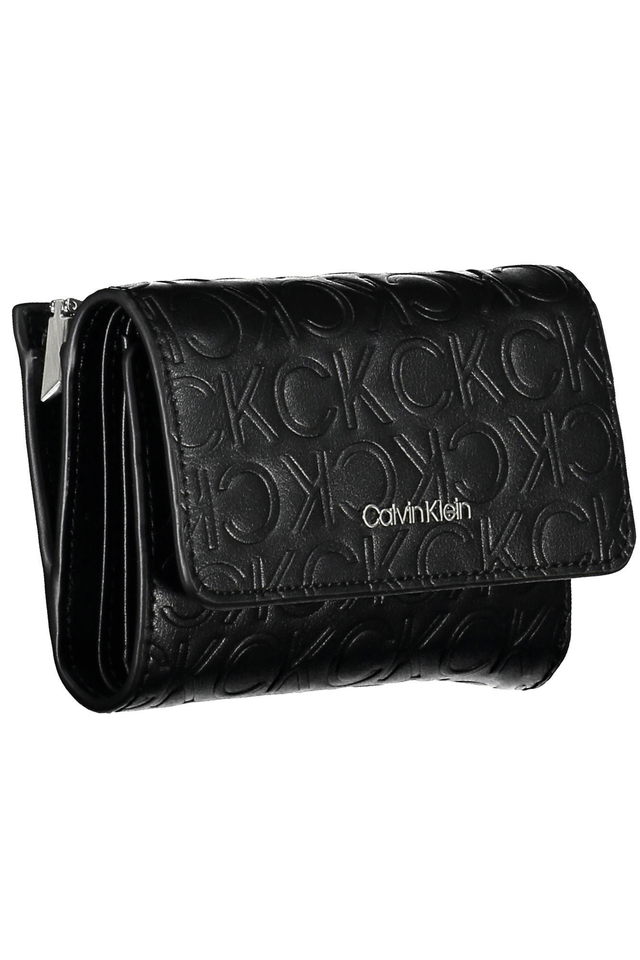 4610CALVIN KLEIN PORTAFOGLIO DONNA NERO