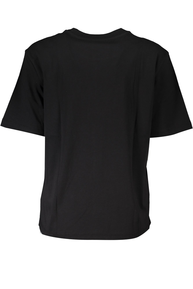 7666PATRIZIA PEPE T-SHIRT MANICHE CORTE DONNA NERO