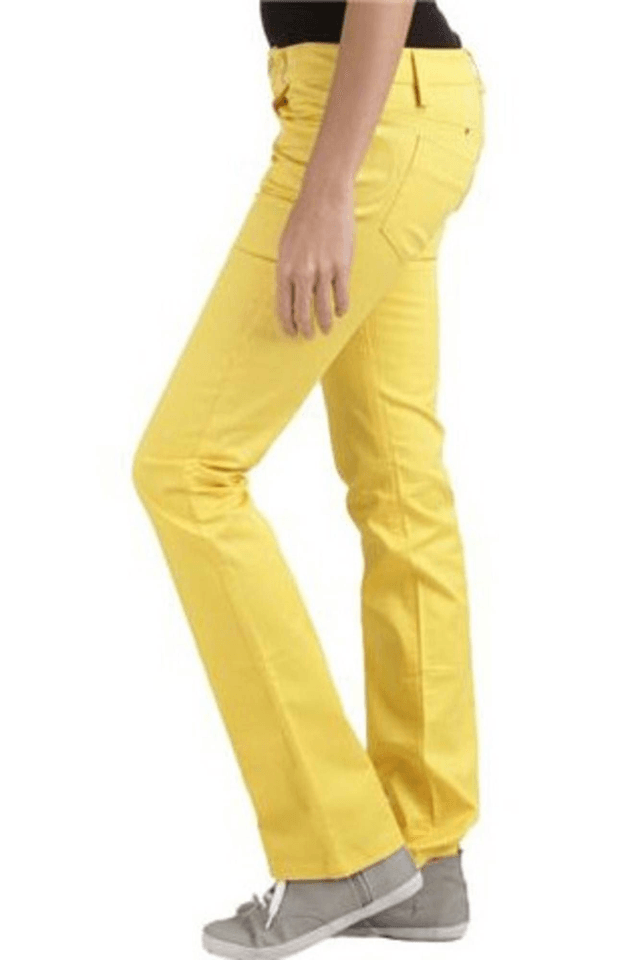 414PHARD PANTALONE DONNA GIALLO