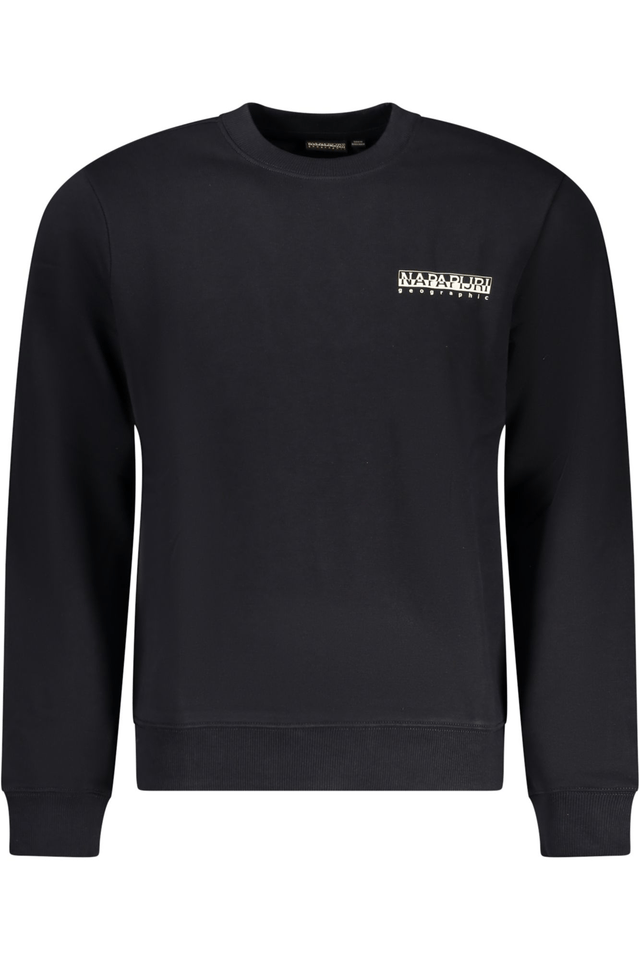 10359NAPAPIJRI FELPA SENZA ZIP UOMO NERO