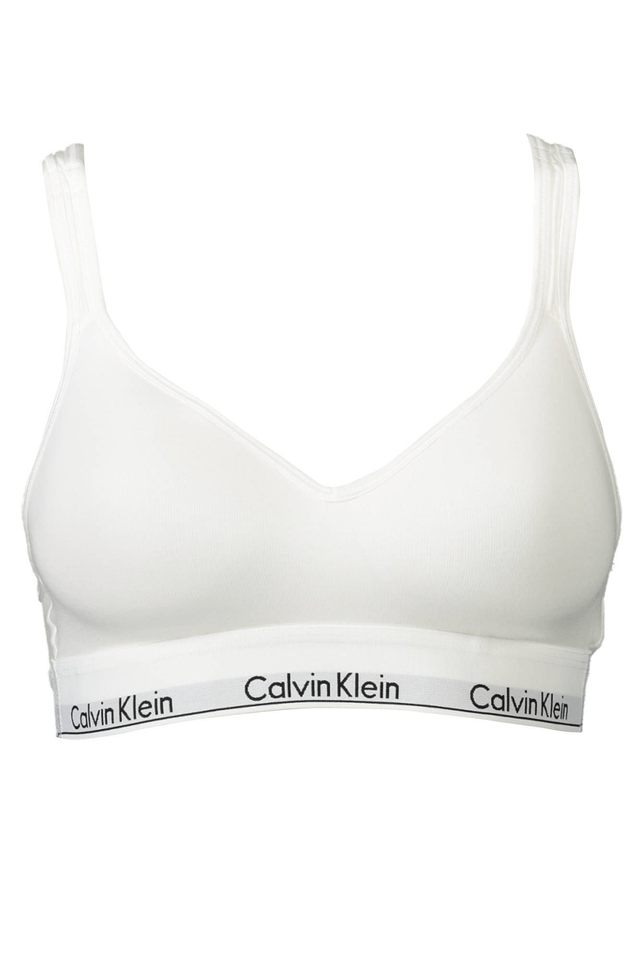 516CALVIN KLEIN REGGISENO A BALCONCINO DONNA BIANCO