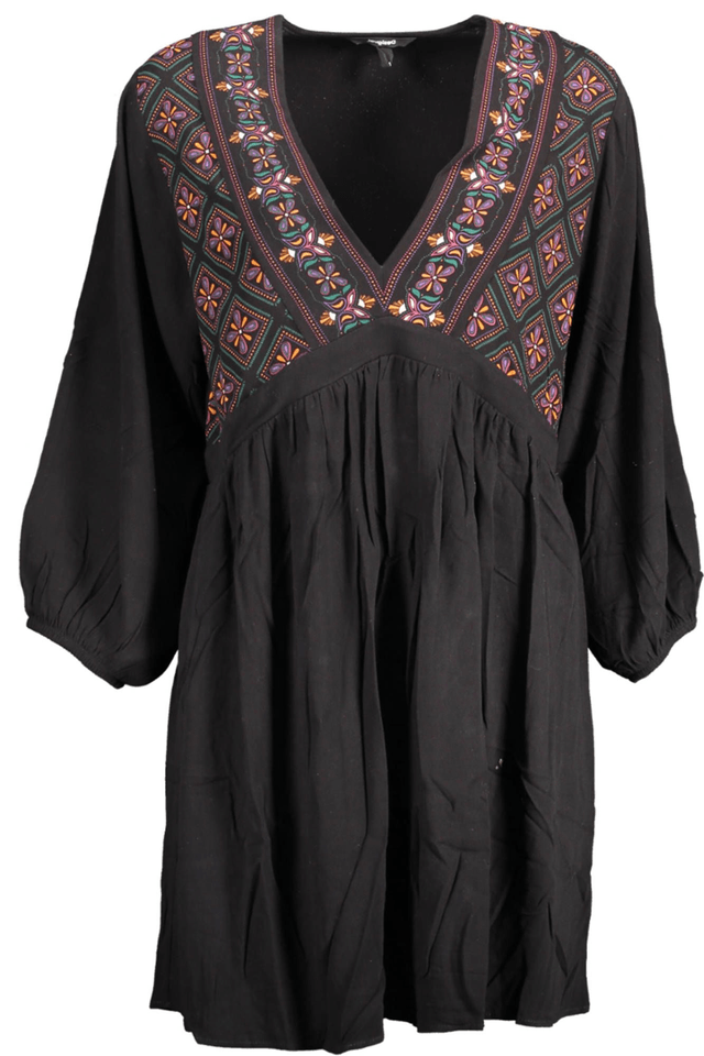 2092DESIGUAL ABITO CORTO DONNA NERO