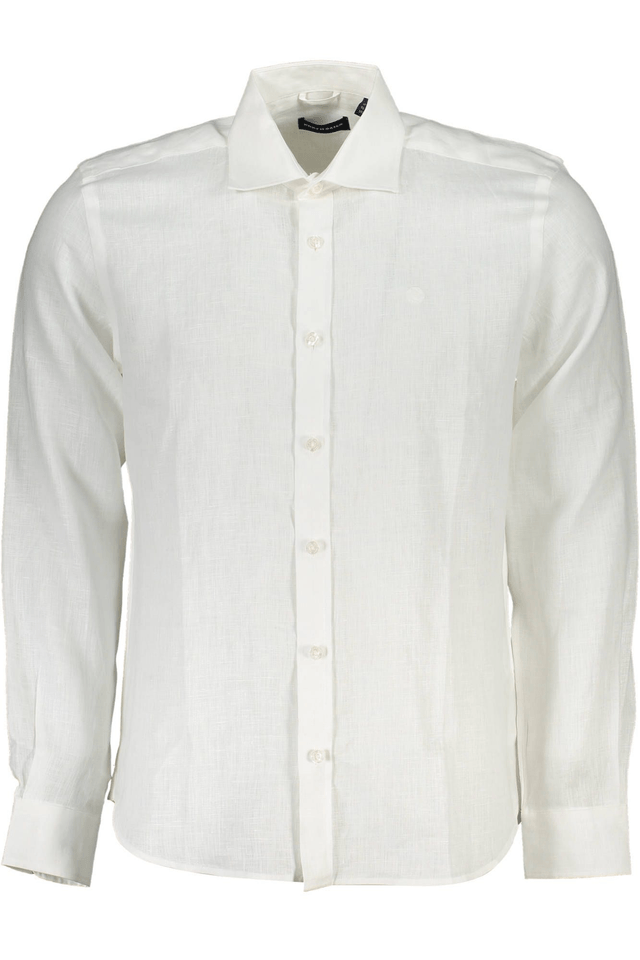 4282NORTH SAILS CAMICIA MANICHE LUNGHE UOMO BIANCO