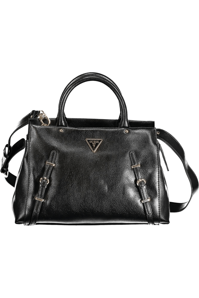 10043GUESS JEANS BORSA DONNA NERO