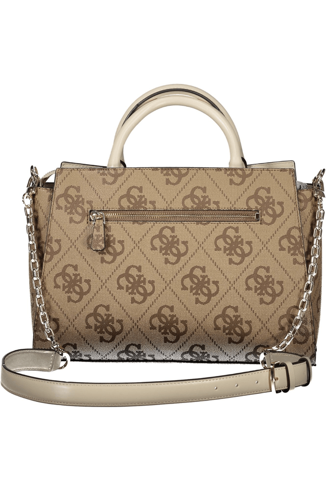 10438GUESS JEANS BORSA DONNA BEIGE