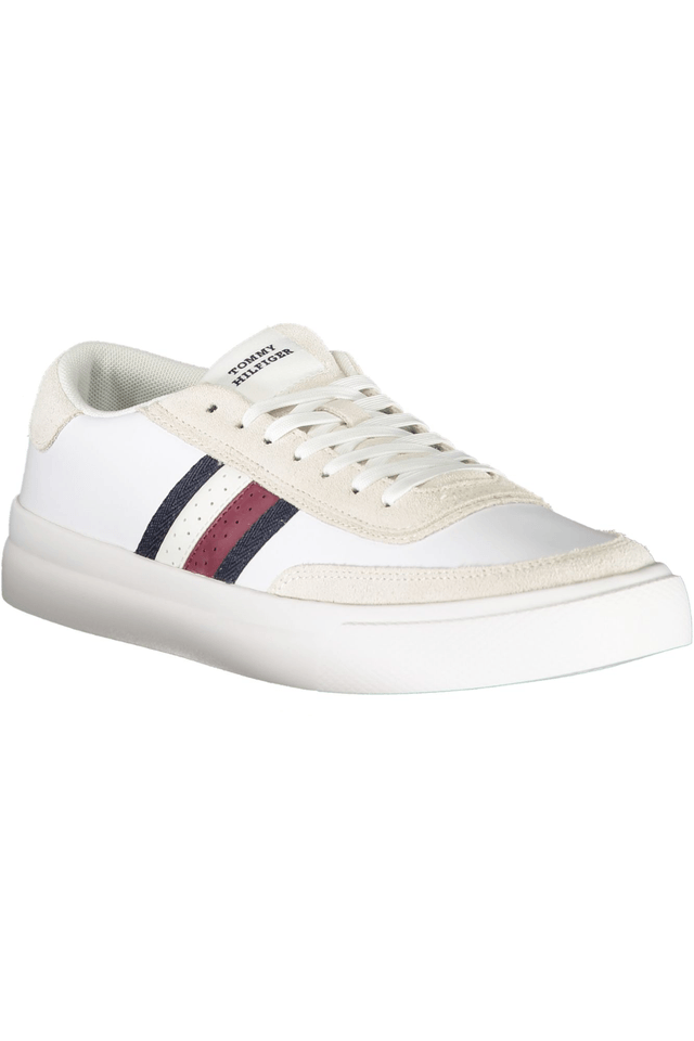 8067TOMMY HILFIGER CALZATURA SPORTIVA UOMO BIANCO