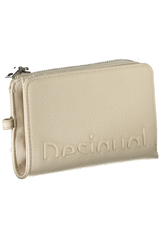 5420DESIGUAL PORTAFOGLIO DONNA BEIGE