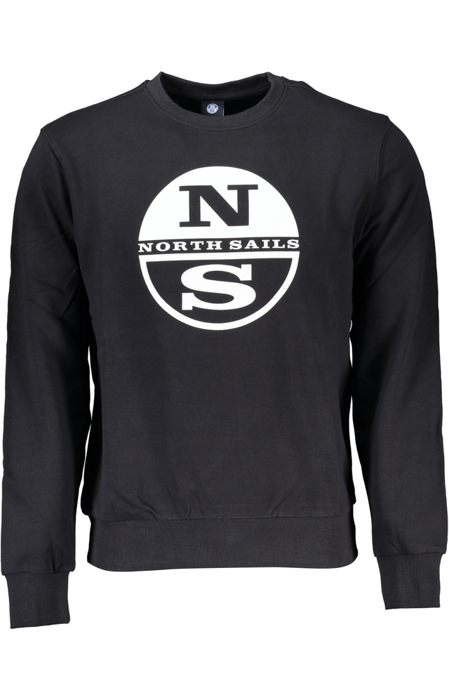 7094NORTH SAILS FELPA SENZA ZIP UOMO NERO