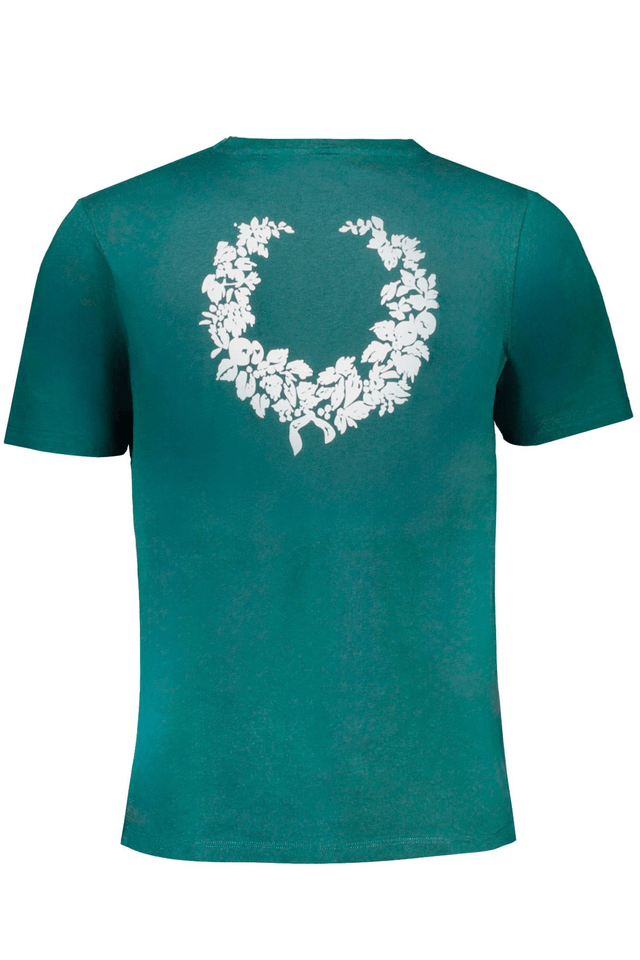 9622GIAN MARCO VENTURI T-SHIRT MANICHE CORTE UOMO VERDE