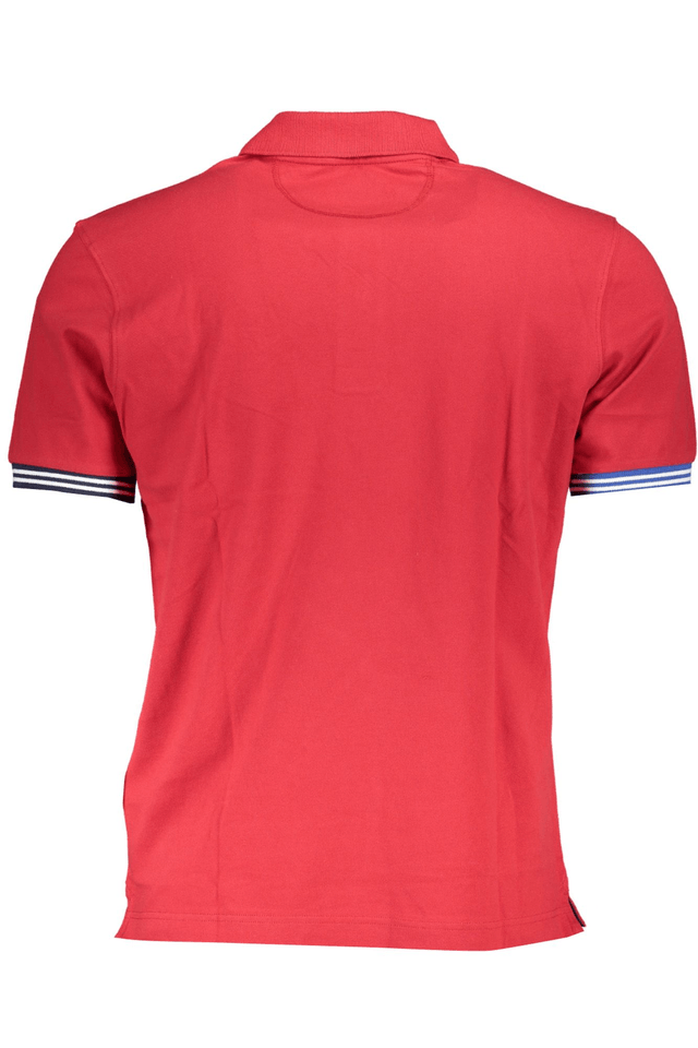 4867LA MARTINA POLO MANICHE CORTE UOMO ROSSO