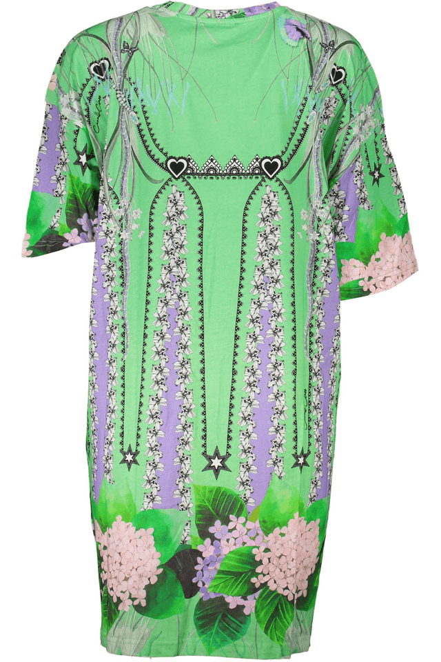 6761CAVALLI CLASS ABITO CORTO DONNA VERDE