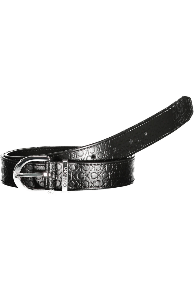 2827CALVIN KLEIN CINTURA IN PELLE DONNA NERO