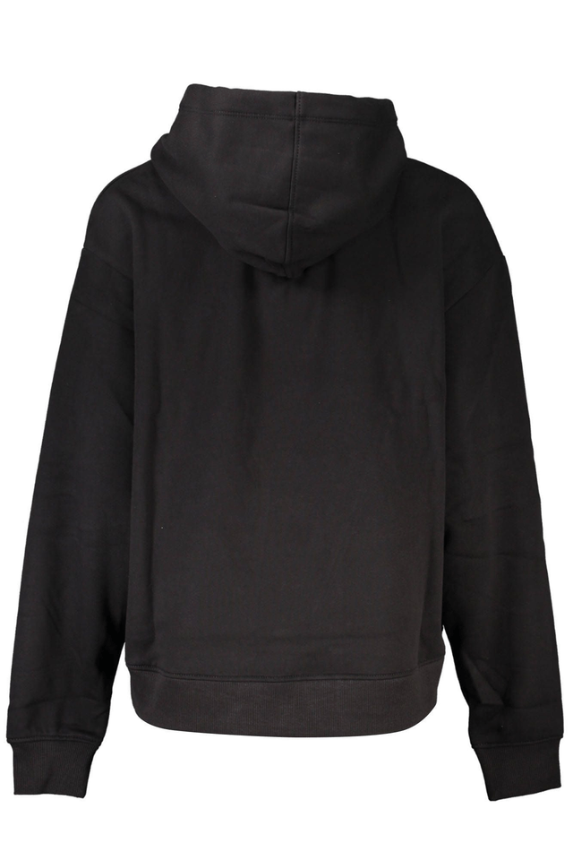 6426CALVIN KLEIN FELPA SENZA ZIP DONNA NERO