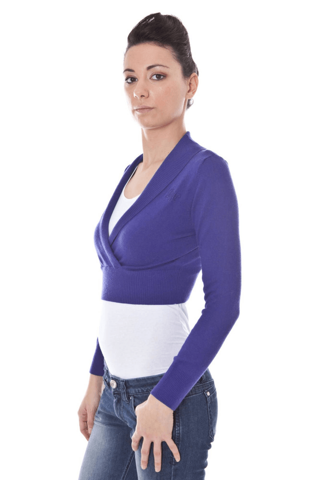 418DATCH COPRISPALLE MANICHE LUNGHE DONNA VIOLA