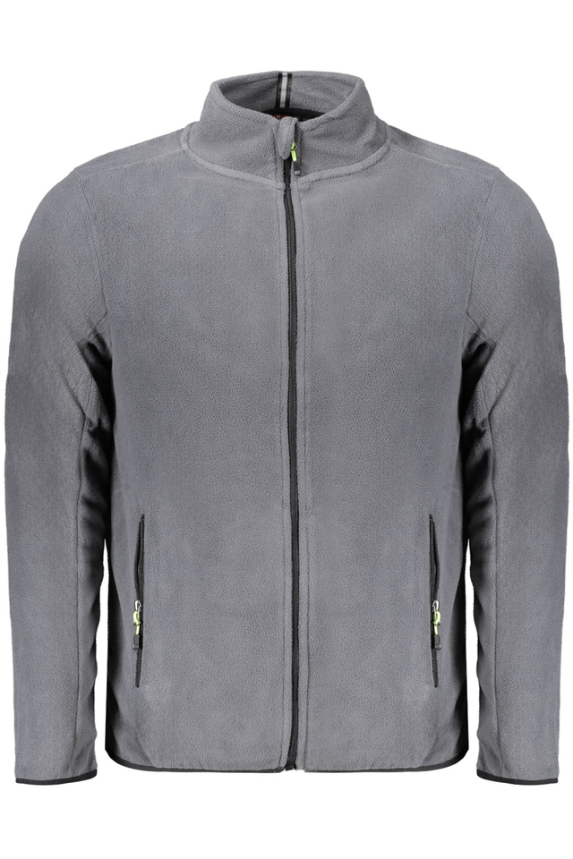 10201NORWAY 1963 FELPA CON ZIP UOMO GRIGIO