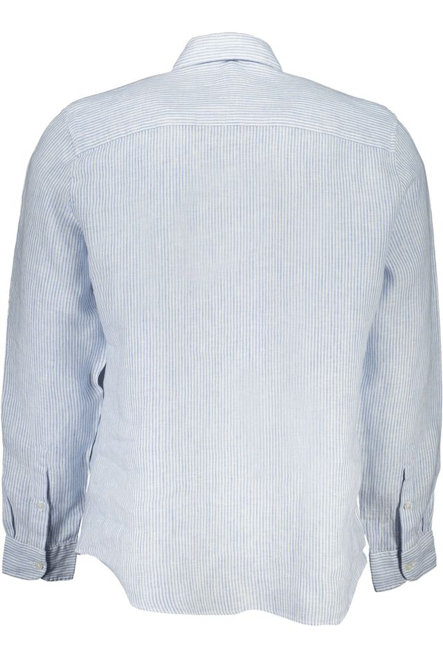 8601NORTH SAILS CAMICIA MANICHE LUNGHE UOMO AZZURRO