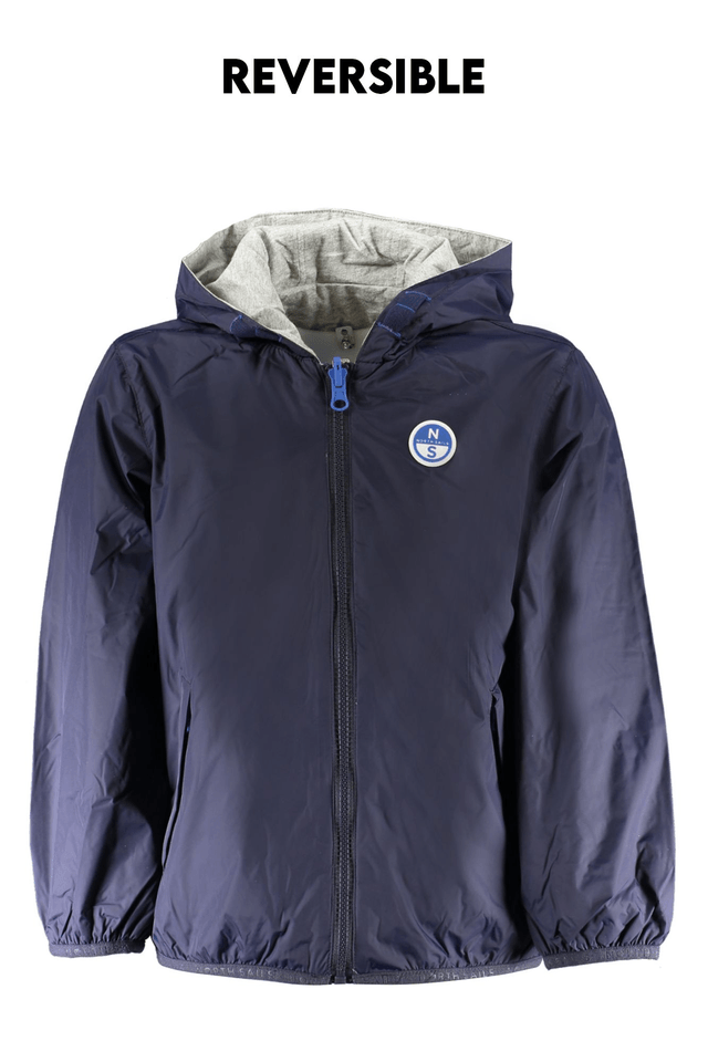 8744NORTH SAILS GIACCA SPORTIVA BAMBINO BLU