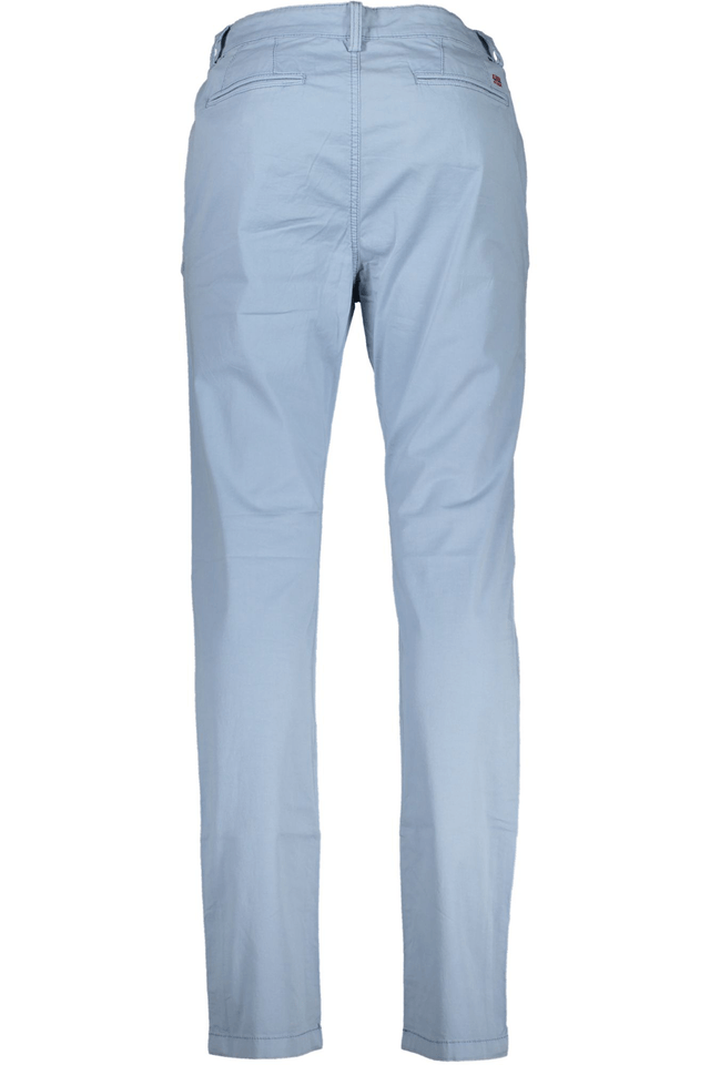 7683NAPAPIJRI PANTALONE UOMO AZZURRO