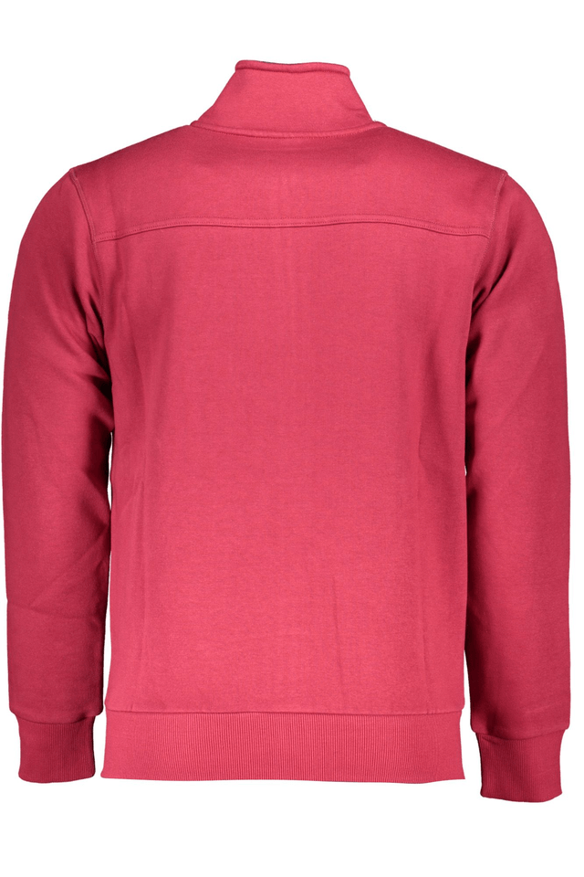 4826U.S. GRAND POLO FELPA CON ZIP UOMO ROSSO