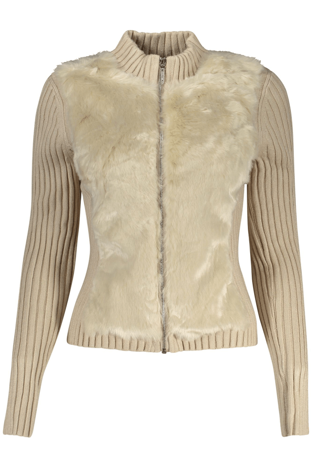 10655GUESS JEANS CARDIGAN DONNA BEIGE