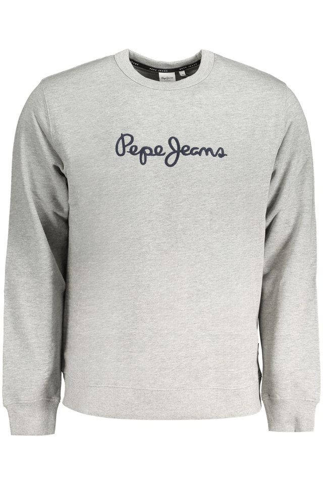 10544PEPE JEANS FELPA SENZA ZIP UOMO GRIGIO