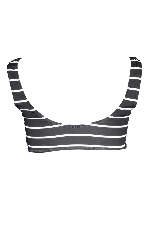 2873KARL LAGERFELD BEACHWEAR COSTUME PARTE SOPRA DONNA NERO