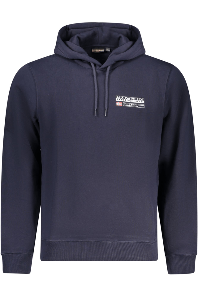 10387NAPAPIJRI FELPA SENZA ZIP UOMO BLU