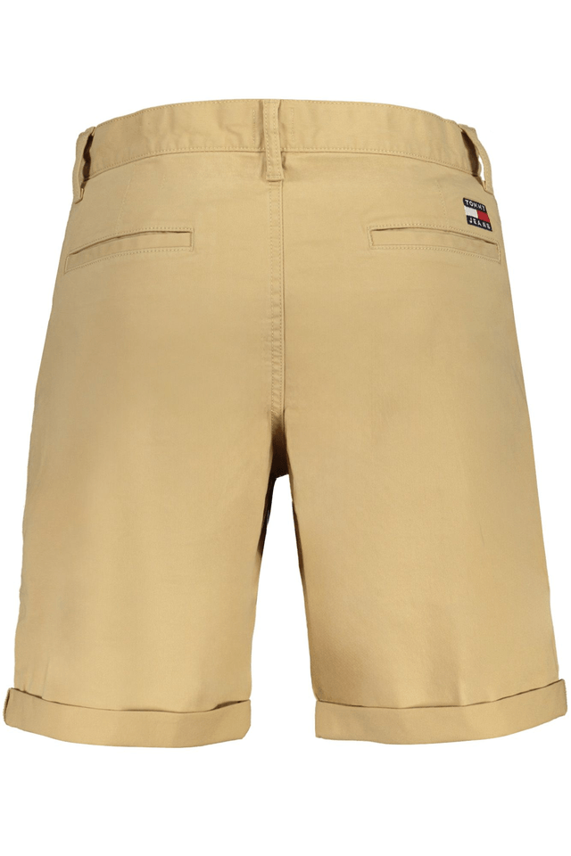 9129TOMMY HILFIGER PANTALONE SHORT UOMO BEIGE