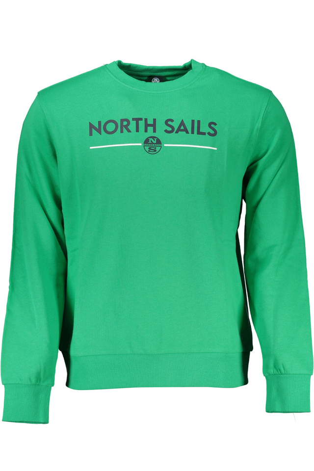 7124NORTH SAILS FELPA SENZA ZIP UOMO VERDE