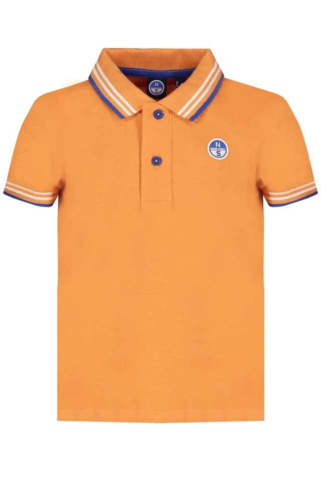 8395NORTH SAILS POLO MANICHE CORTE BAMBINO ARANCIO
