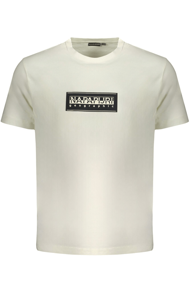 9960NAPAPIJRI T-SHIRT MANICHE CORTE UOMO BIANCO