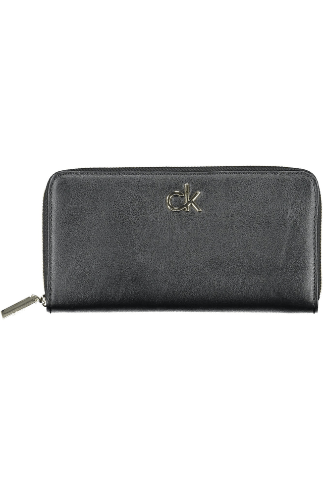 870CALVIN KLEIN PORTAFOGLIO DONNA NERO