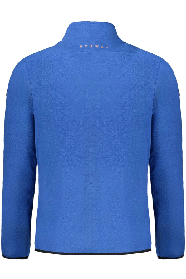 10182NORWAY 1963 FELPA CON ZIP UOMO BLU