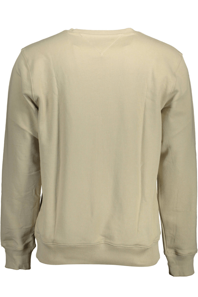 1861TOMMY HILFIGER FELPA SENZA ZIP UOMO BEIGE
