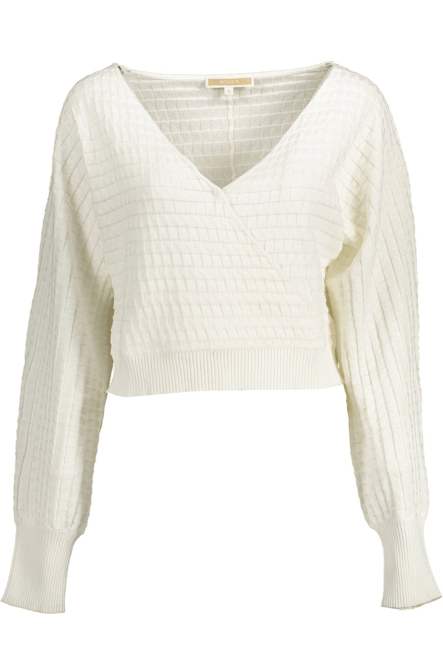 1645KOCCA MAGLIA DONNA BIANCO