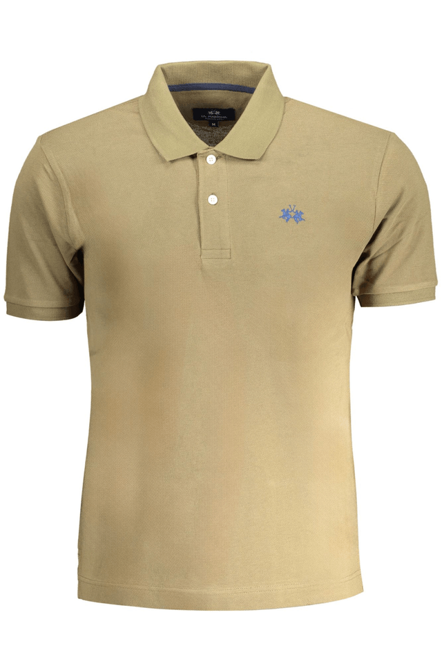 9043LA MARTINA POLO MANICHE CORTE UOMO VERDE