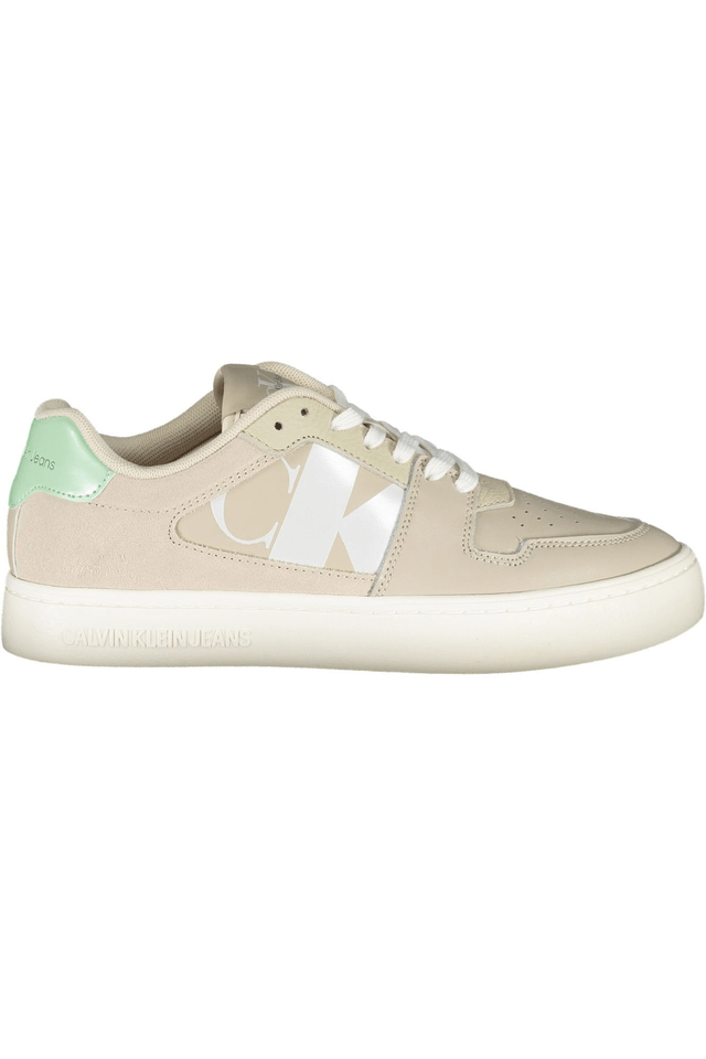 9862CALVIN KLEIN CALZATURA SPORTIVA DONNA BEIGE